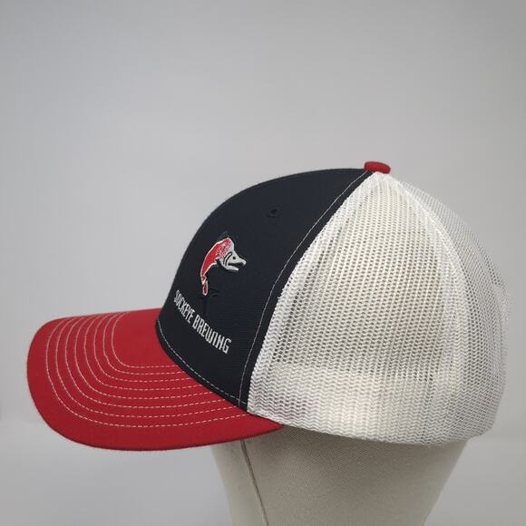 Sockeye Brewing Trucker Hat Multicolor One Size Adjustable Mesh Back Richardson - Picture 3 of 9